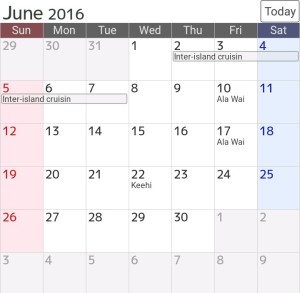 2016-06 Schedule